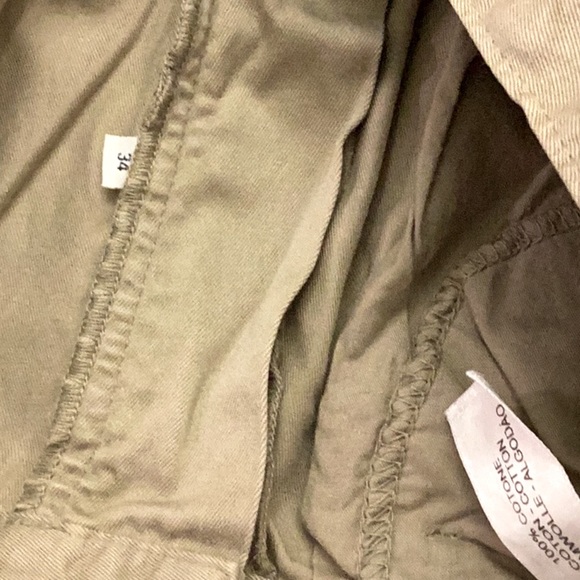 Valentino Beige Tan Nude Jeans Pants sz 12 (34) Like NEW Classic Designer Lux - Picture 8 of 17